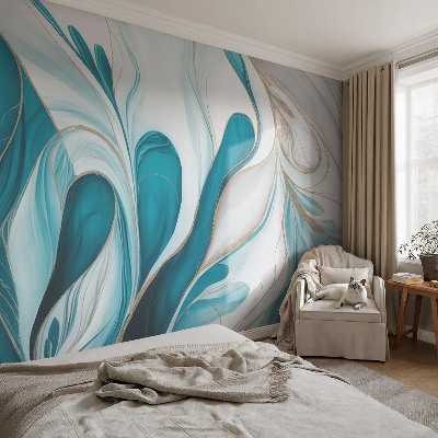 Selbstklebende Fototapete fürs Wohnzimmer Fluidmuster