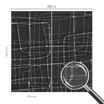 Selbstklebende Fototapete Abstrakte Linien