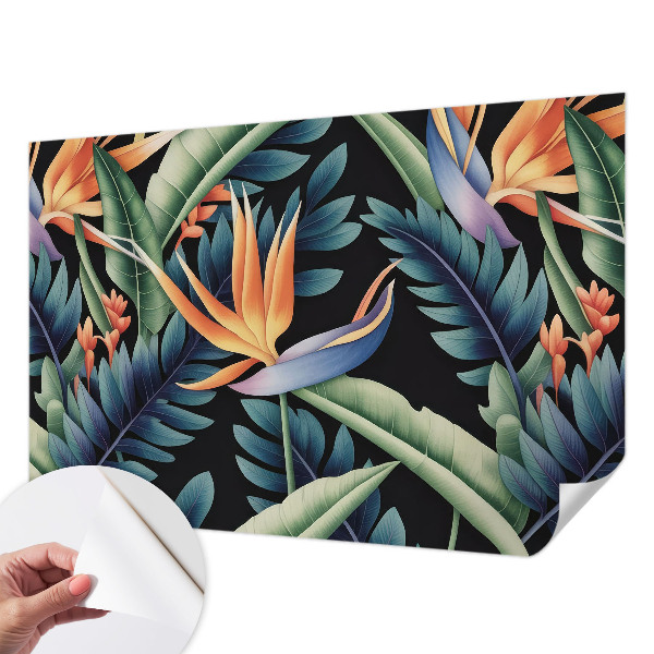 3D-Fototapete fürs Wohnzimmer Paradies-Thema