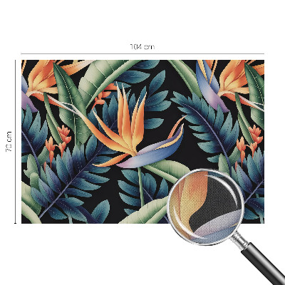 3D-Fototapete fürs Wohnzimmer Paradies-Thema