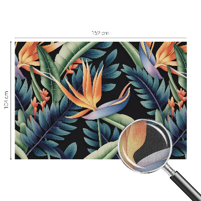 3D-Fototapete fürs Wohnzimmer Paradies-Thema