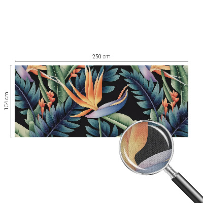 3D-Fototapete fürs Wohnzimmer Paradies-Thema