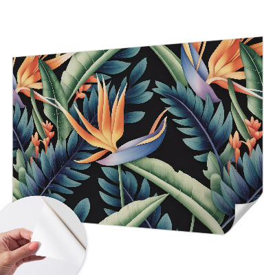 3D-Fototapete fürs Wohnzimmer Paradies-Thema