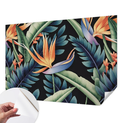 3D-Fototapete fürs Wohnzimmer Paradies-Thema