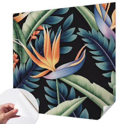 3D-Fototapete fürs Wohnzimmer Paradies-Thema