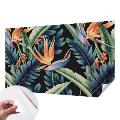 3D-Fototapete fürs Wohnzimmer Paradies-Thema