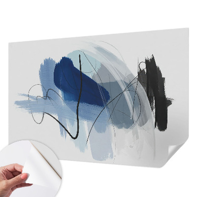 Motivtapete fürs Wohnzimmer Farbenfrohe Abstraktionen