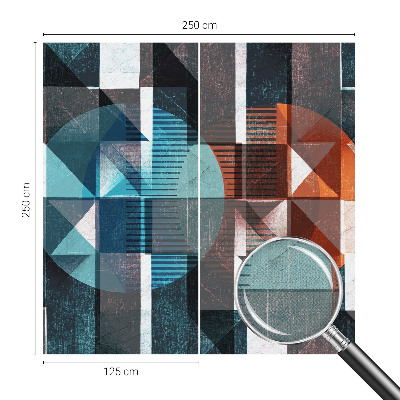 Vintage tapete Abstrakte Formen