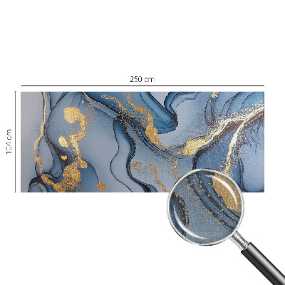 Hochwertige Bildtapete Blaue Wellen