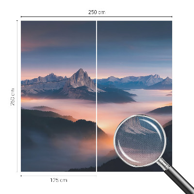 Selbstklebende Fototapete Die aufgehende Sonne