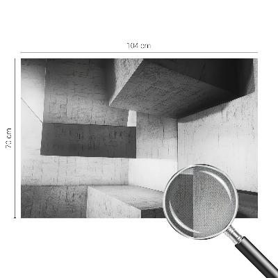 3D-Fototapete Geometrische Skulpturen