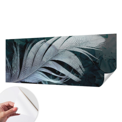 3D-Fototapete fürs Schlafzimmer Ätherische Feder