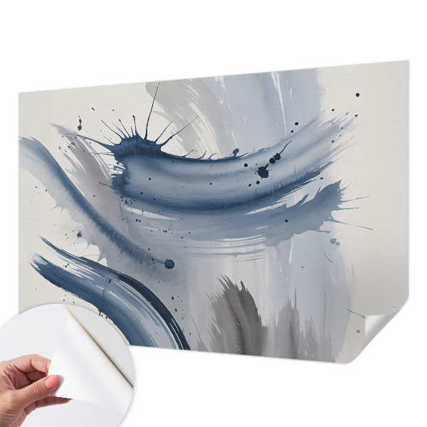 Moderne Fototapete nach Maß Künstlerische Pinselstriche