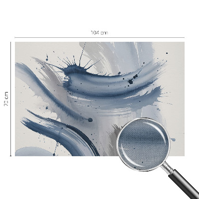 Moderne Fototapete nach Maß Künstlerische Pinselstriche