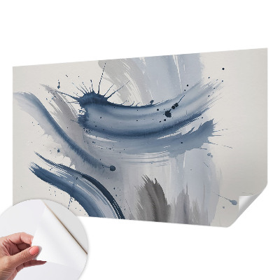 Moderne Fototapete nach Maß Künstlerische Pinselstriche