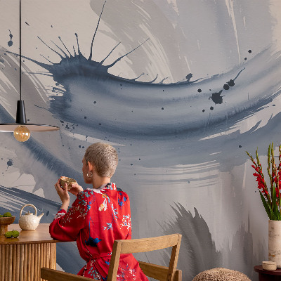 Moderne Fototapete nach Maß Künstlerische Pinselstriche