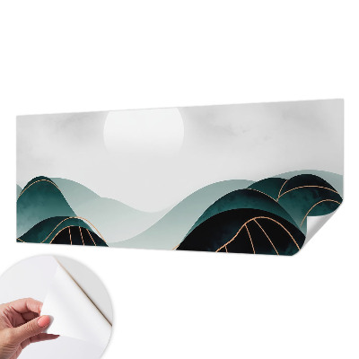 Selbstklebende Fototapete fürs Wohnzimmer Scheinbarer Frieden