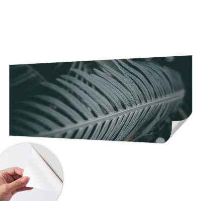 Hochwertige Bildtapete Grünes Blatt