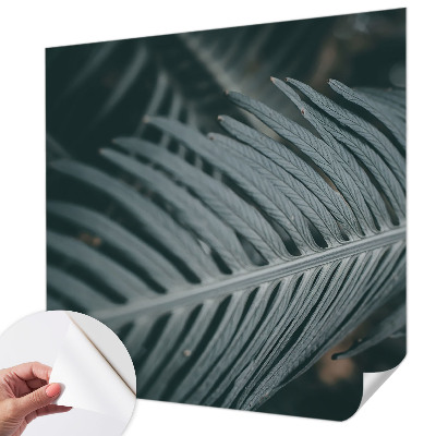 Hochwertige Bildtapete Grünes Blatt