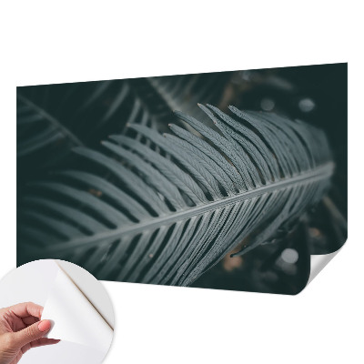 Hochwertige Bildtapete Grünes Blatt