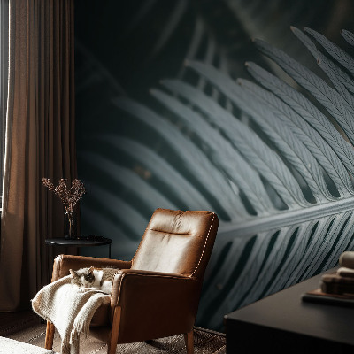 Hochwertige Bildtapete Grünes Blatt