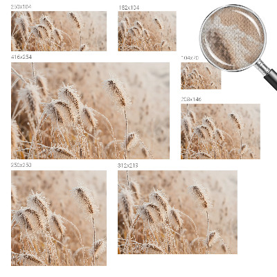 Selbstklebende Fototapete Winterlandschaft