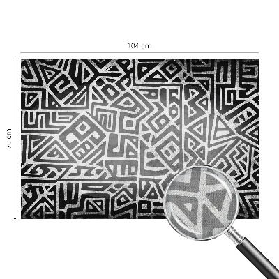 Selbstklebende Fototapete fürs Schlafzimmer Geometrisches Labyrinth