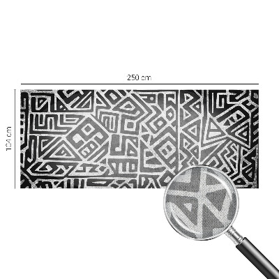 Selbstklebende Fototapete fürs Schlafzimmer Geometrisches Labyrinth