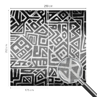 Selbstklebende Fototapete fürs Schlafzimmer Geometrisches Labyrinth