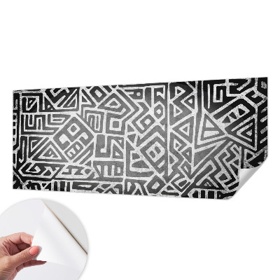 Selbstklebende Fototapete fürs Schlafzimmer Geometrisches Labyrinth