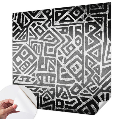 Selbstklebende Fototapete fürs Schlafzimmer Geometrisches Labyrinth