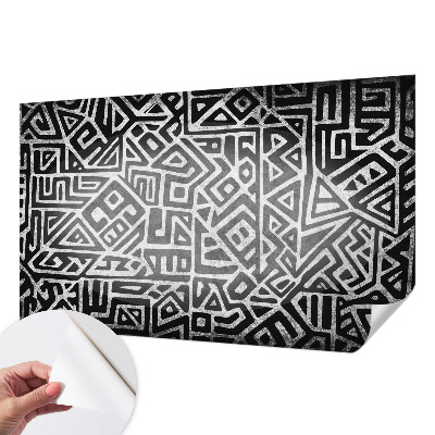 Selbstklebende Fototapete fürs Schlafzimmer Geometrisches Labyrinth