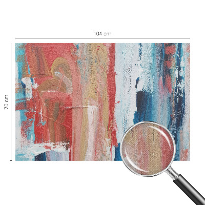 Selbstklebende Fototapete fürs Kinderzimmer Farbenfrohe Abstraktionen