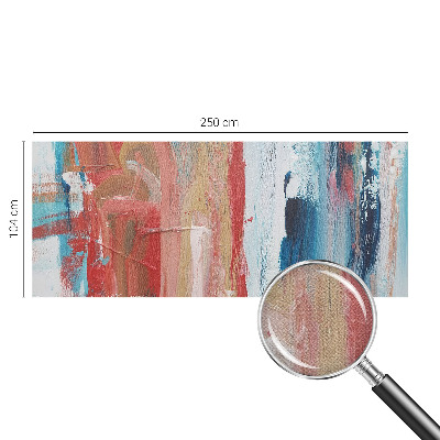 Selbstklebende Fototapete fürs Kinderzimmer Farbenfrohe Abstraktionen