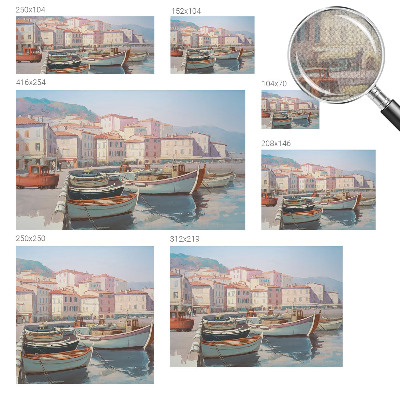 3D-Fototapete Küstenparadies