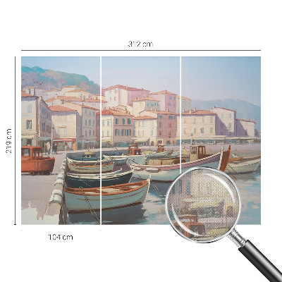 3D-Fototapete Küstenparadies