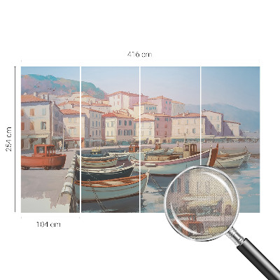 3D-Fototapete Küstenparadies