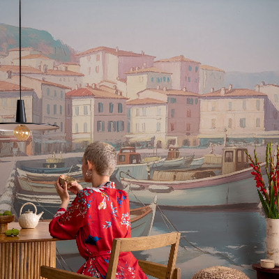 3D-Fototapete Küstenparadies