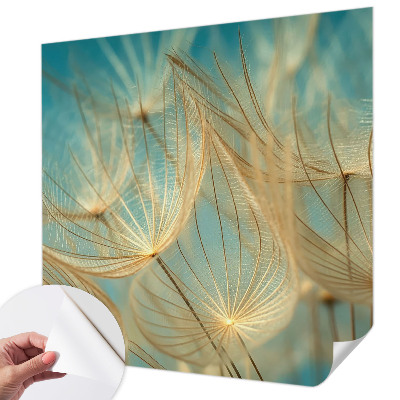 Fototapete in 3D-Optik Ätherische Löwenzahn