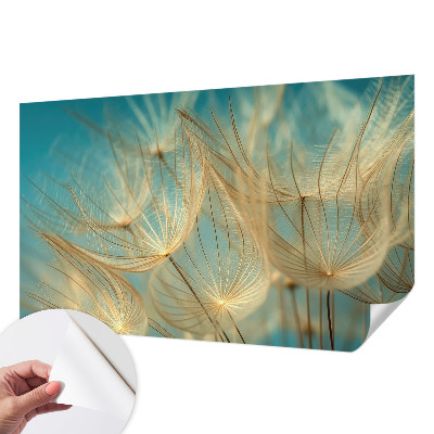 Fototapete in 3D-Optik Ätherische Löwenzahn