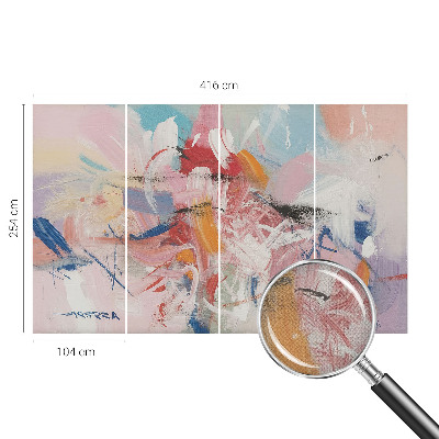 Motivtapete nach Maß Harmonische Abstraktion