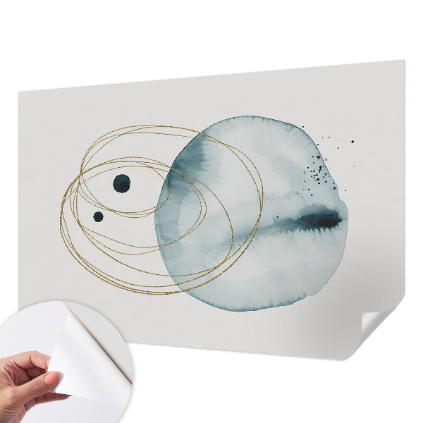 Fototapete in 3D-Optik Abstrakte Verbindung