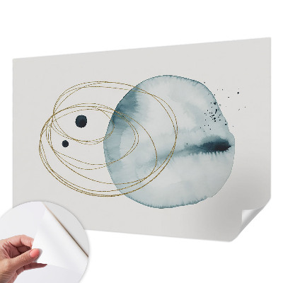 Fototapete in 3D-Optik Abstrakte Verbindung