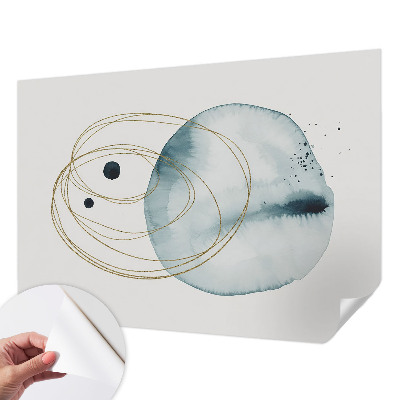 Fototapete in 3D-Optik Abstrakte Verbindung