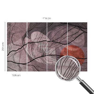 Fototapete nach Maß Energetische Abstraktion