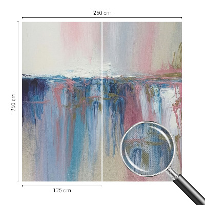 Hochwertige Bildtapete Farbenfrohe Abstraktion