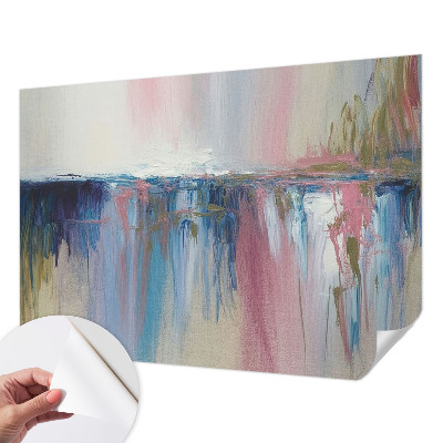 Hochwertige Bildtapete Farbenfrohe Abstraktion