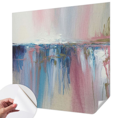 Hochwertige Bildtapete Farbenfrohe Abstraktion