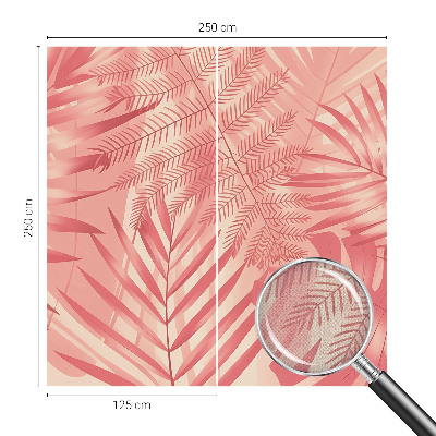 Selbstklebende Fototapete Tropische Blätter