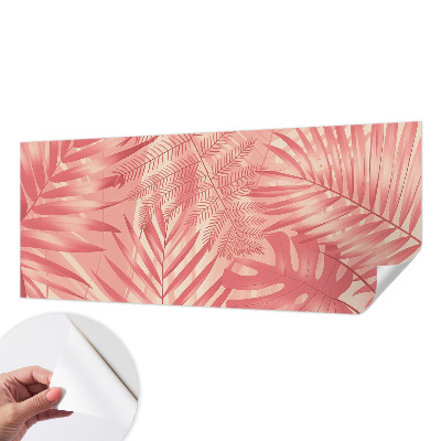 Selbstklebende Fototapete Tropische Blätter